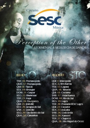 Cartaz da turnê "Perception of the Other". Foto: Reprodução/Facebook