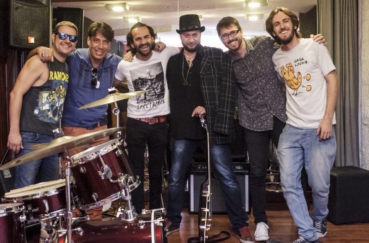 Adriano, Gazu, Jean Mafra, André Seben, Cisso Fernandes, Bruno